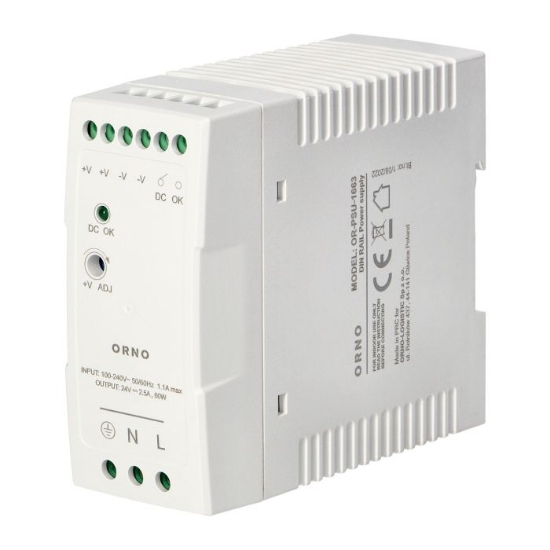 Imagine SURSA ALIMENTARE 24VDC/ 60W, 2.5A, 100-240VAC/24VDC, IP27, 2MD