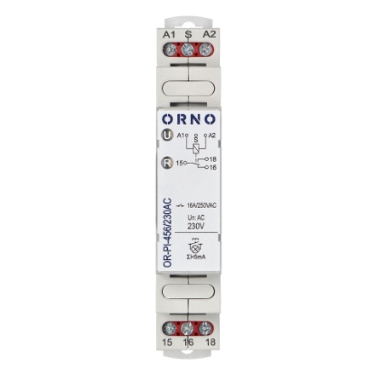 Imagine RELEU IMPULS 1P 16A 230VAC, 1ND 1MD, (PAS CU PAS, TELERUPTOR, BISTABIL),