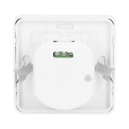 Imagine SENZOR MISCARE PIR, 160GRD, 230V, 300-1200, IP20, ALB, INCASTRAT, MIN 10 SEC ± 3 SEC MAX 7 MIN ± 2 M