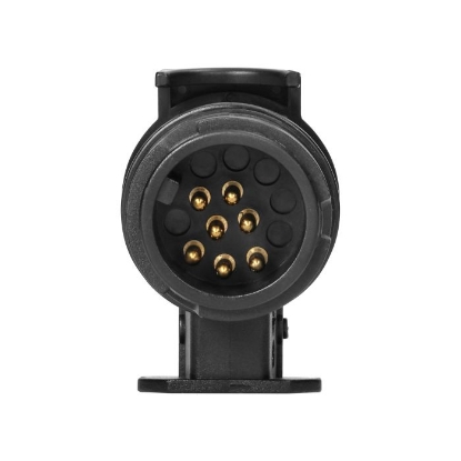 Imagine Adaptor priză remorcă cu 13 pini la 7 pini, plastic, 12/24V