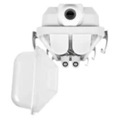Imagine CORP IL IP65, 1200MM, PENTRU 2-TUB LED T8/ 230VAC, POLICARBONAT GRI, PT TUB EM/, GEN3