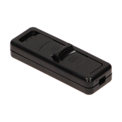 Imagine INTRERUPATOR PE FIR 2.5A 250V NEGRU WS-1P/CZARNY