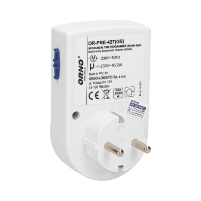 Imagine TIMER MECANIC, MINI, VERSIUNEA SCHUKO