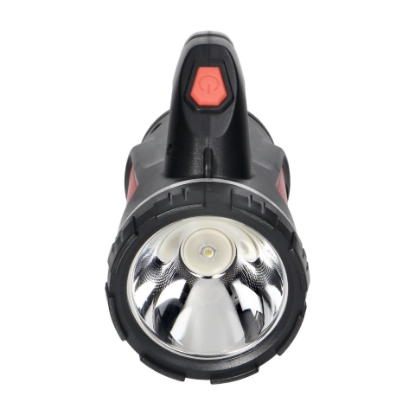 Imagine LANTERNA CU LED 3.0W/165LM, LED COB / LED CREE, REINCARCABILA PRIN MICRO-USB, NEGRU/ROSU