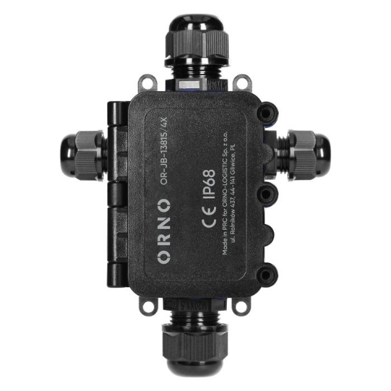 Imagine Cutie de joncțiune montată pe suprafață HD IP68, 0,5-6,0 mm2, 2 presetupe M20, 1 presetupă M16, tip X