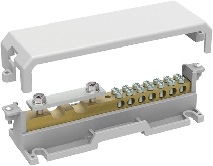 Imagine BARA EGALIZARE POTENTIAL 10 CONEXIUNI, 155MM, GRI