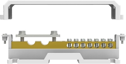 Imagine BARA EGALIZARE POTENTIAL 10 CONEXIUNI, 155MM, GRI