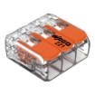 Imagine BLOC TERMINAL  1P, 3G, =<4MMP,  50BUC/CUTIE,    32A, COMPRESIE, WAGO