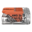 Imagine BLOC TERMINAL  1P, 3G, =<4MMP,  50BUC/CUTIE,    32A, COMPRESIE, WAGO