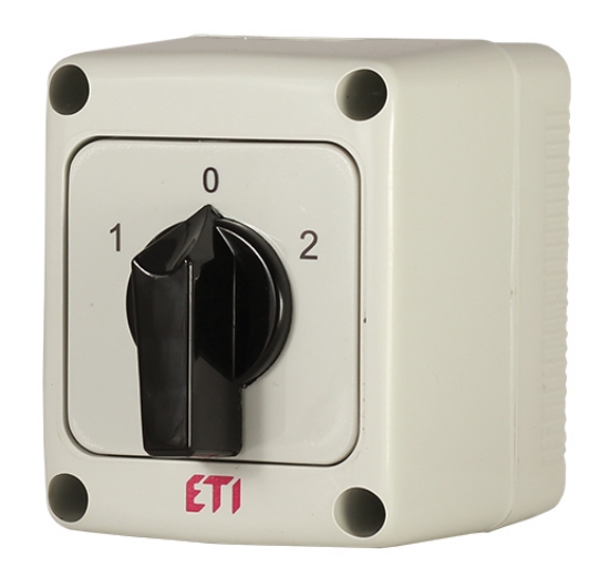 Imagine COMUTATOR CAME 25A 2P 2ETAJ (1-0-2)POZ, IN CUTIE, IP65, CS 25 52 PN