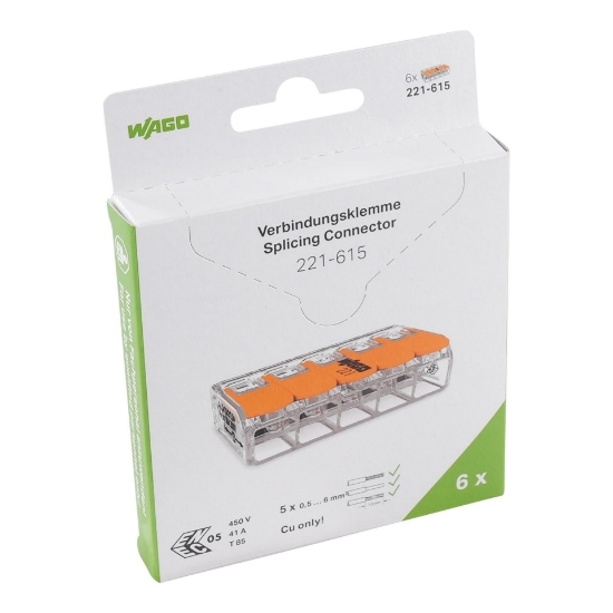 Imagine CONECTOR DE IMBINARE 1P, 5G(1*5G) - 6BUC/PG - 32A, 0.50 - 6 MMP COMPRESIE,