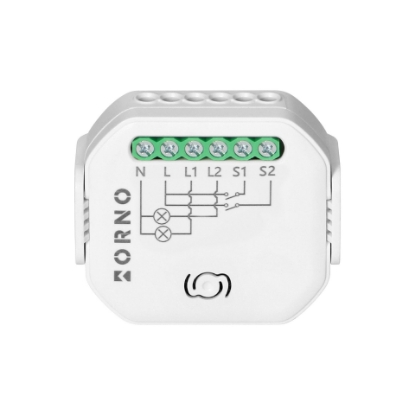 Imagine RELEU 10A 2300W 100-240VAC 2ND+0NI PE SINA 3MD 2 CANAL WI-FI SAU BLUETOOTH, TUYA