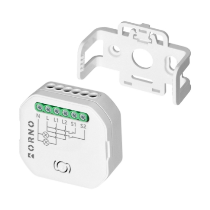 Imagine RELEU 10A 2300W 100-240VAC 2ND+0NI PE SINA 3MD 2 CANAL WI-FI SAU BLUETOOTH, TUYA