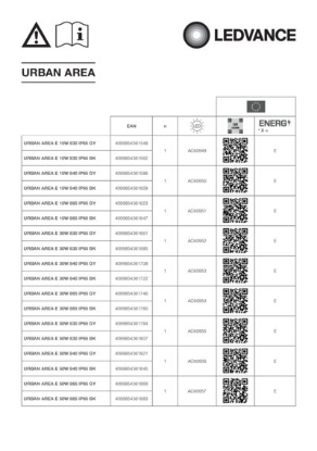 Imagine CORP LED, STRADAL, 150W 4000K/18000 LM 230V IP65 BK - LEDVANCE