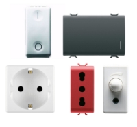 Imagine pentru categorie Intrerupatoare, Prize, Variatoare - Modulare
