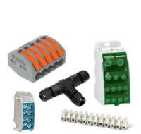 Imagine pentru categorie Conectica, cleme terminale, Blocuri distributie/Derivatie