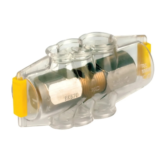 Imagine CLEMA DERIVATIE 125A, 2 GAURI (1*35 + 1*25)MMP IP20