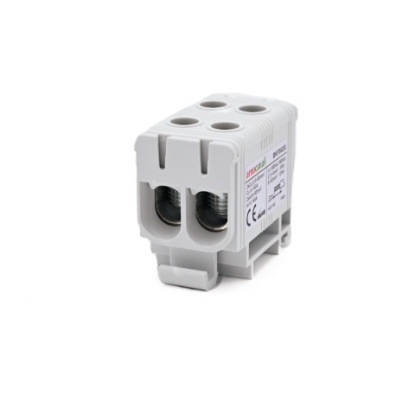 Imagine BLOC DISTRIBUTIE 1P, (2* 50+2*50)MMP/ 4GAURI, CU-AL, 160A, GRI,