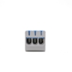 Imagine BLOC DISTRIBUTIE 1P, (3* 50+3*50)MMP/ 6GAURI, CU-AL, 160A, ALBASTRU,