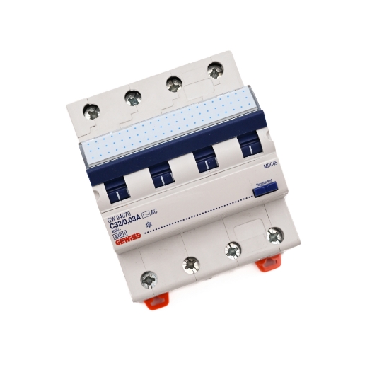 Imagine DISJUNCTOR DIFERENTIAL 4P C 32A  30MA  4.5KA 4M GW  94070