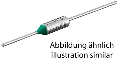 Imagine SIGURANTA TERMICA  72GR 10A 250V  - THERMAL FUSE, TZ D-072