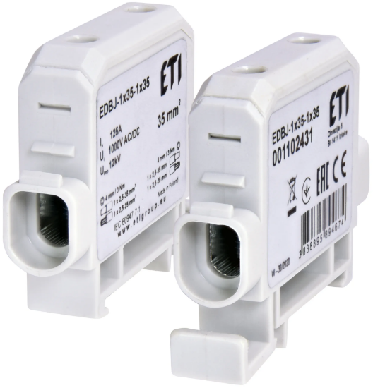 Imagine CLEMA SIR 1P, 35MMP, 125A, 1000V AC/DC, GRI, EDBJ-1X35-1X35