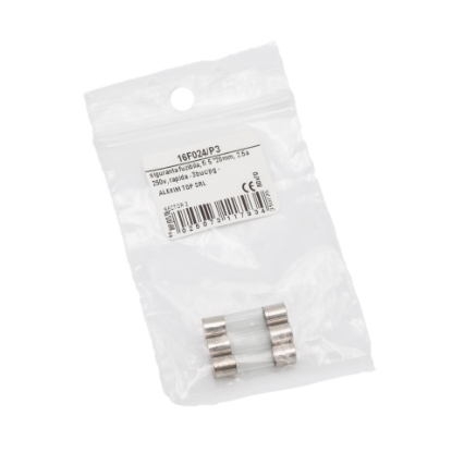 Imagine SIGURANTA FUZIBILA, FI 5 *20MM, 2.5A 250V, RAPIDA - 3BUC/PG
