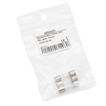 Imagine SIGURANTA FUZIBILA, FI 5 *20MM, 0.60A 250V, RAPIDA - 3BUC/PG -