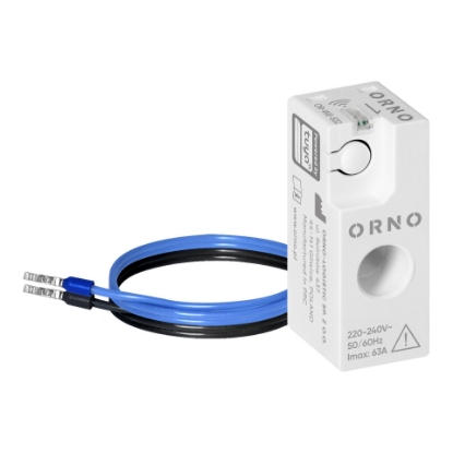 Imagine TRANSFORMATOR MONOFAZAT CU CONTROL AL MASURARII, MAX. 230VAC/63A, TUYA SMART WI-FI